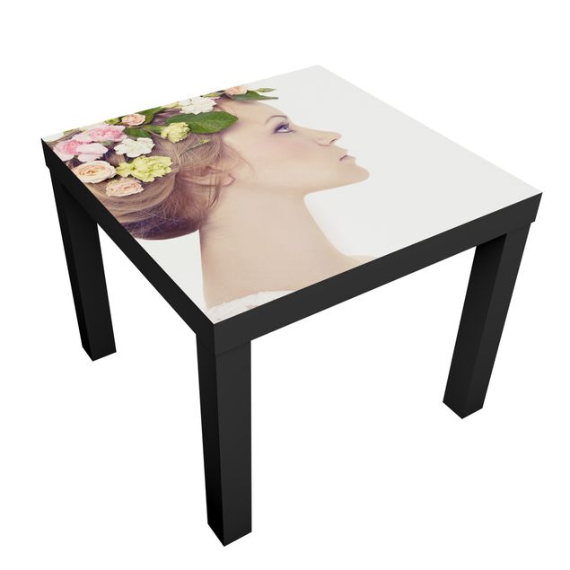 Pellicole adesive per mobili lack tavolino IKEA Principessa Rosa Rossa