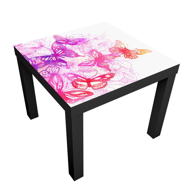 Pellicole adesive per mobili lack tavolino IKEA Sogno di farfalla