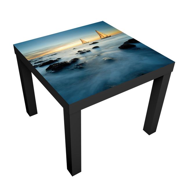 Pellicole adesive per mobili lack tavolino IKEA Barche a vela sull'oceano