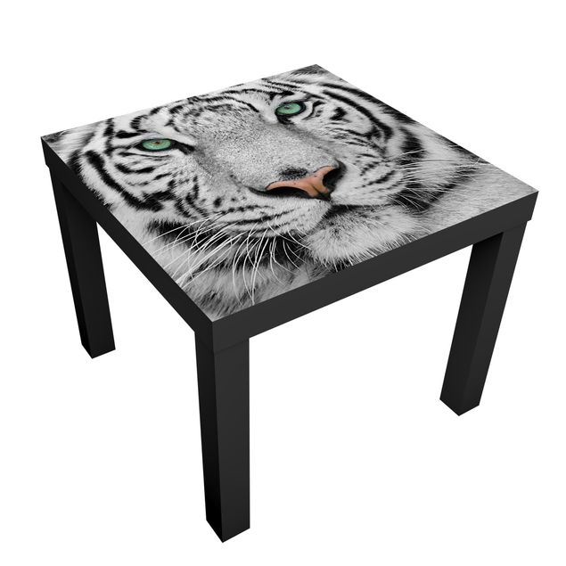 Pellicole adesive per mobili lack tavolino IKEA Tigre bianca