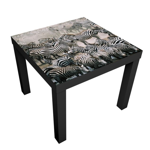 Pellicole adesive per mobili lack tavolino IKEA Branco di zebre