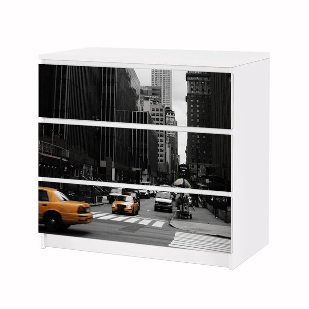 Carta adesiva per mobili IKEA - Malm Cassettiera 3xCassetti - Empire State Building