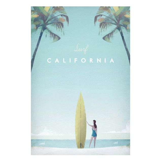 Quadri mare Poster di viaggio - California