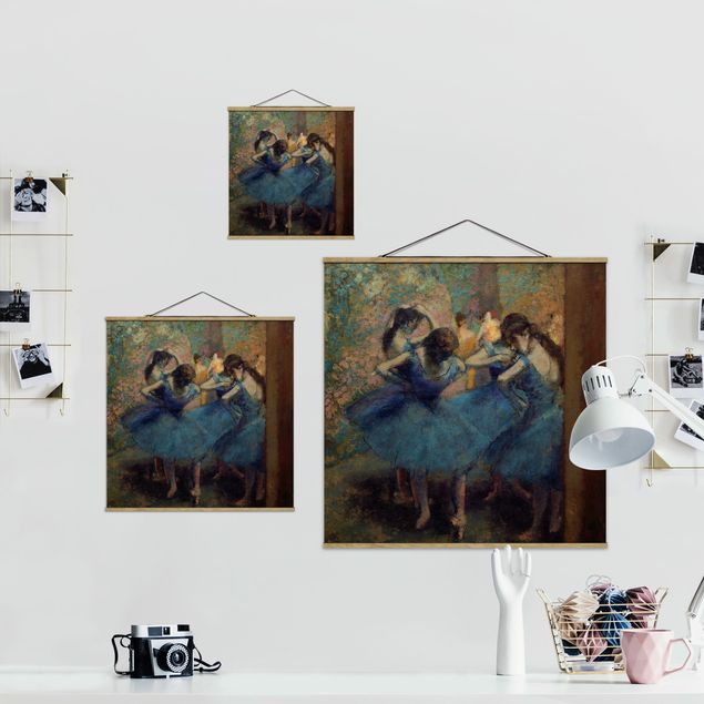 Riproduzioni quadri Edgar Degas - Ballerine blu