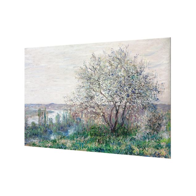 Paraschizzi con paesaggio Claude Monet - Primavera a Vétheuil