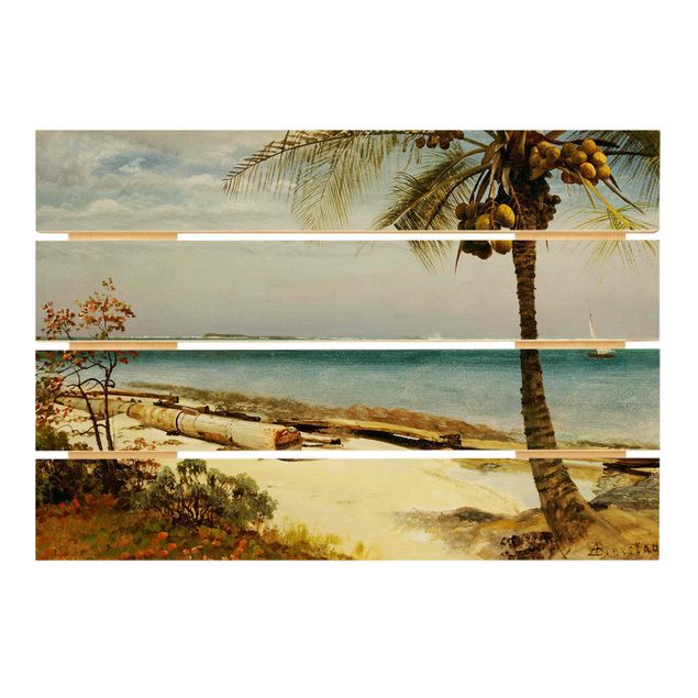 Stile di pittura Albert Bierstadt - Costa tropicale