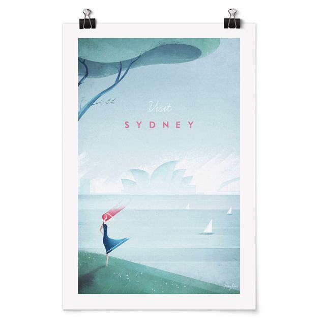 Poster con spiaggia Poster di viaggio - Sidney