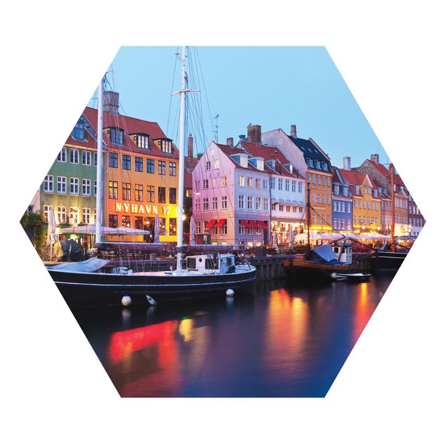 Stampa forex Porto di Copenaghen di sera