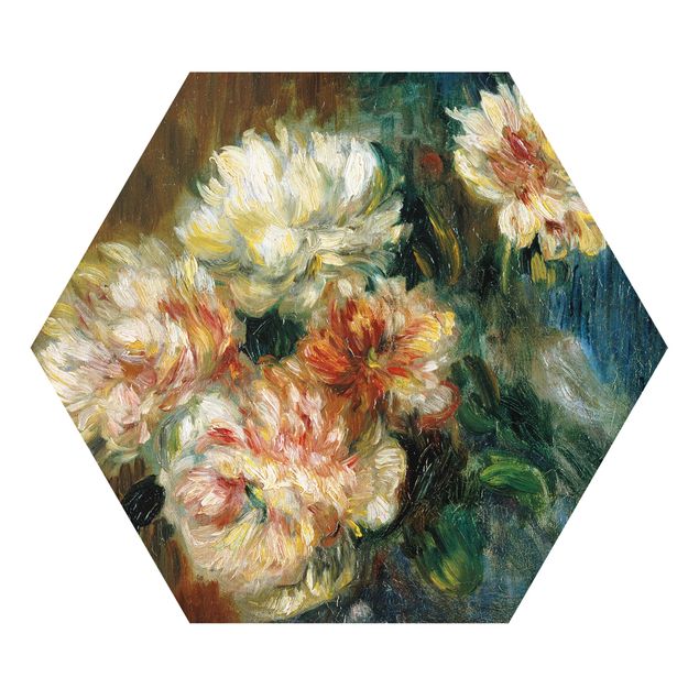 Quadri fiori Auguste Renoir - Vaso di peonie