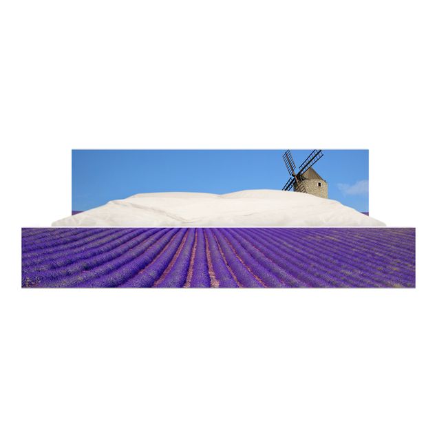 Carta adesiva per mobili IKEA - Malm Letto basso 180x200cm lavender in Provence