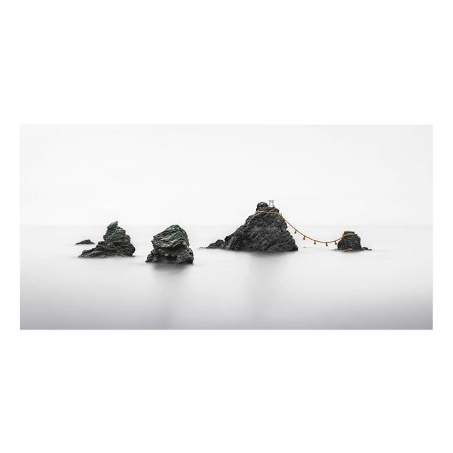Paraschizzi cucina vetro Meoto Iwa - Le rocce della coppia sposata