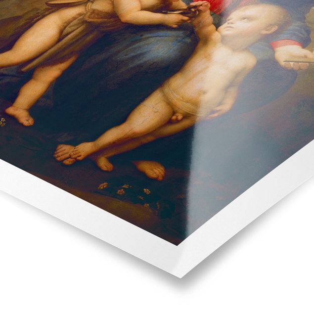 Poster dipinti famosi Raffael - Madonna del cardellino