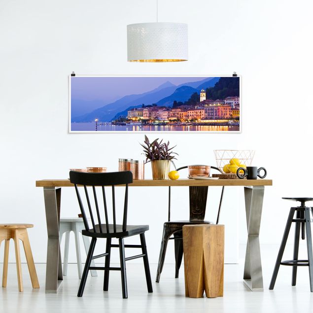 Quadro moderno Bellagio sul lago di Como