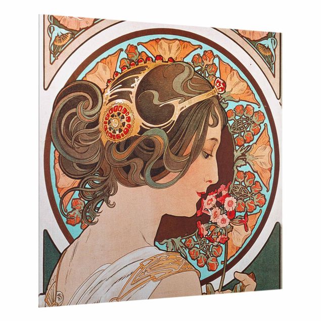 Quadri Art Nouveau Alfons Mucha - Primula
