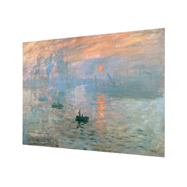 Paraschizzi con paesaggio Claude Monet - Impressione (alba)