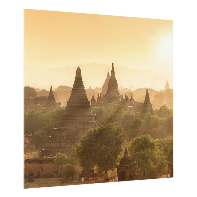 Decorazioni per cucina Il sole che tramonta su Bagan