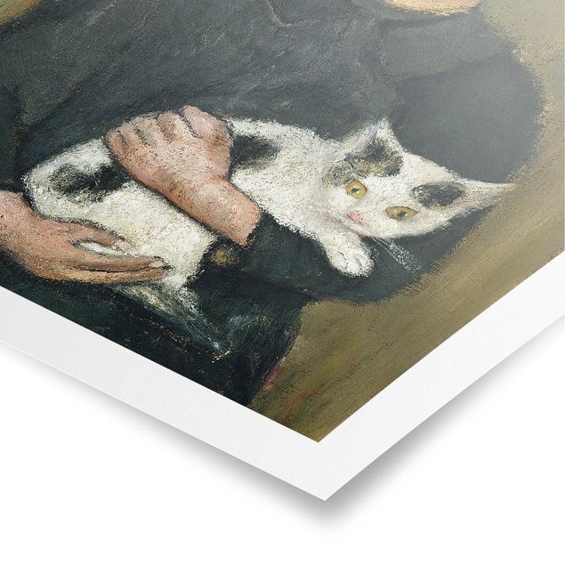 Quadri moderni   Paula Modersohn-Becker - Ragazzo con gatto
