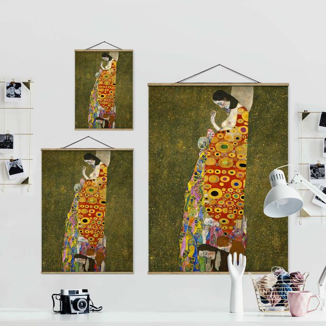 Quadri nudo Gustav Klimt - La speranza II