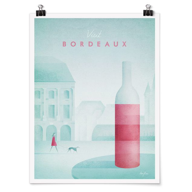Quadro turchese Poster di viaggio - Bordeaux