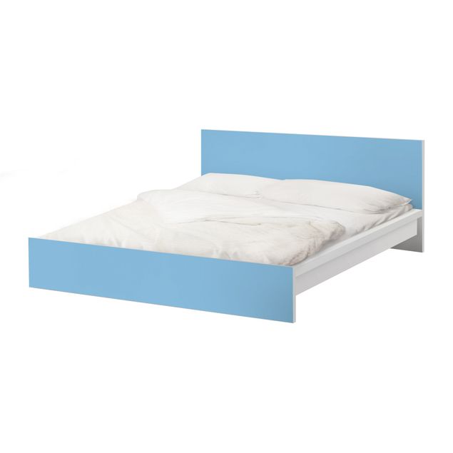 Carta adesiva per mobili IKEA - Malm Letto basso 180x200cm Colour Light Blue
