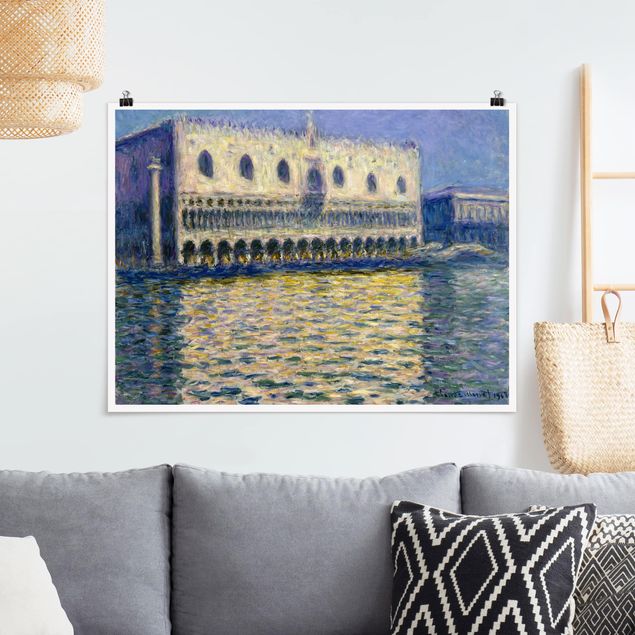 Stampe quadri famosi Claude Monet - Il Palazzo Ducale