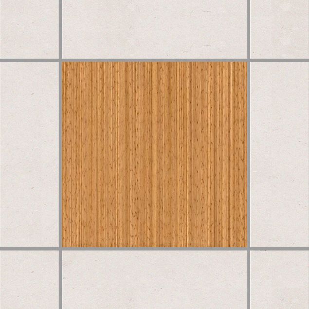 Adesivi per piastrelle con disegni Bambù 5 pezzi