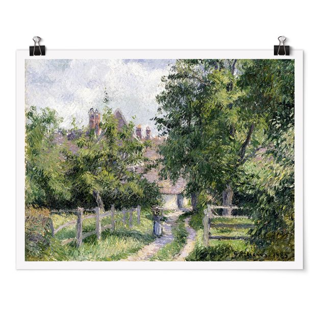 Quadri Romanticismo Camille Pissarro - Saint-Martin vicino a Gisors