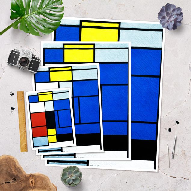 Quadri stampe Piet Mondrian - Tableau n. 1