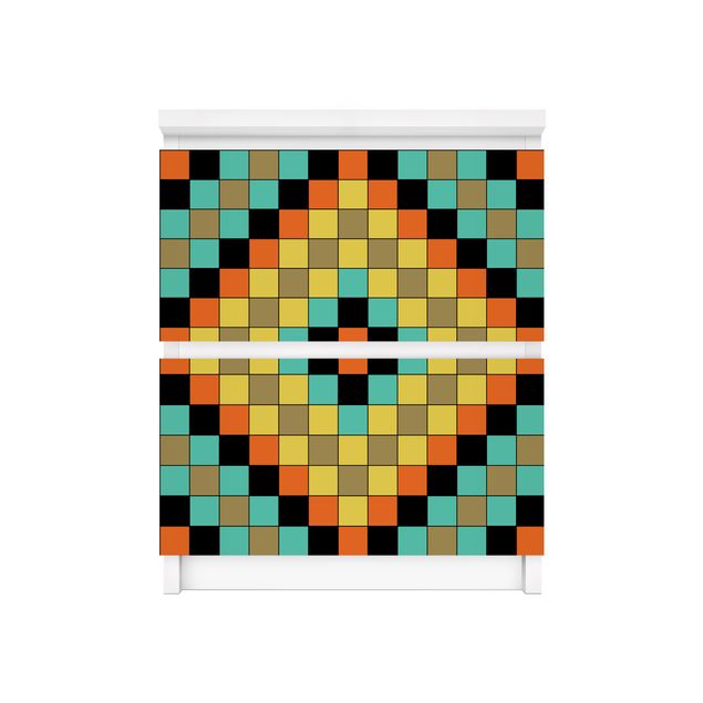 Pellicola adesiva colorata Mosaico colorato