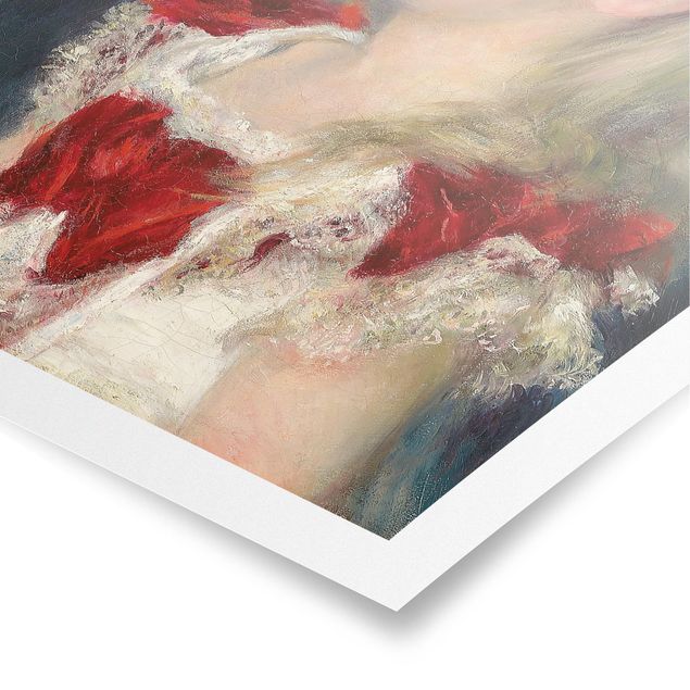 Riproduzioni quadri Auguste Renoir - Mademoiselle Grimprel con nastro rosso