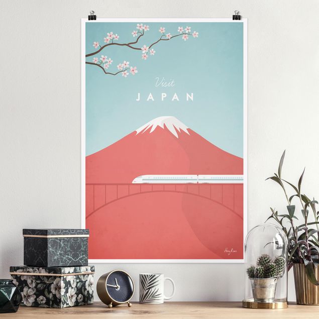 Quadri paesaggistici Poster di viaggio - Giappone
