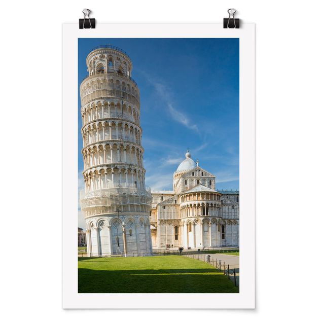 Poster città La Torre Pendente di Pisa