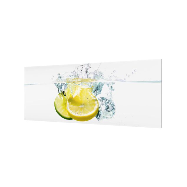 Paraschizzi in vetro - Lemon And Lime In Water