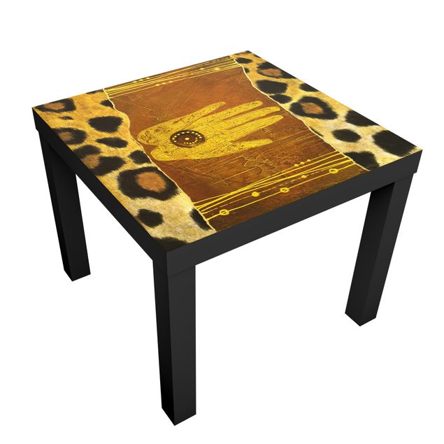 Pellicole adesive per mobili lack tavolino IKEA Sentimenti africani
