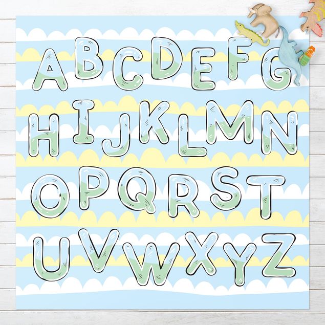 tappeti da esterno Sto imparando l'alfabeto dalla A alla Z