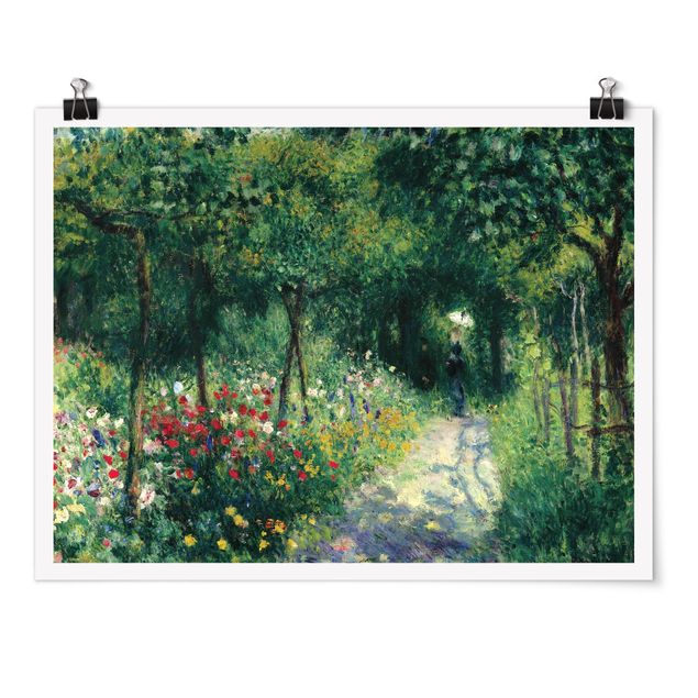 Quadri impressionisti Auguste Renoir - Donne in giardino