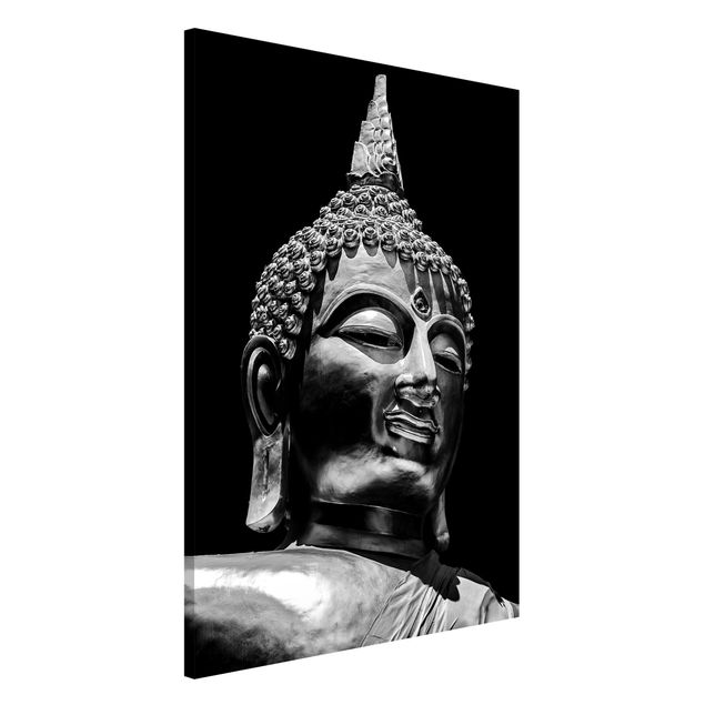 Quadri moderni   Volto di statua di Buddha