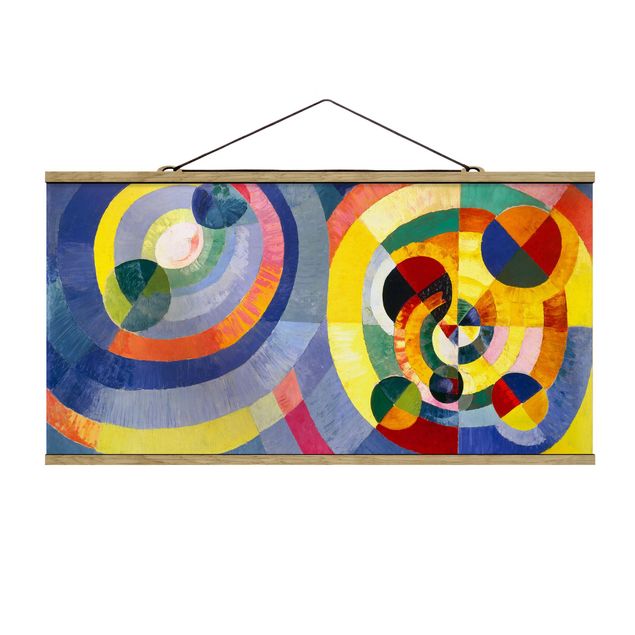 Quadri astratti moderni Robert Delaunay - Forme circolari