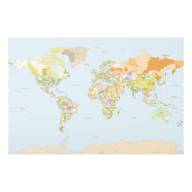 Quadri Mappa politica del mondo