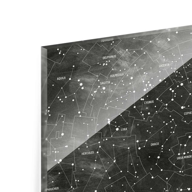Quadro in vetro - Constellation map panel optics - Orizzontale 3:2