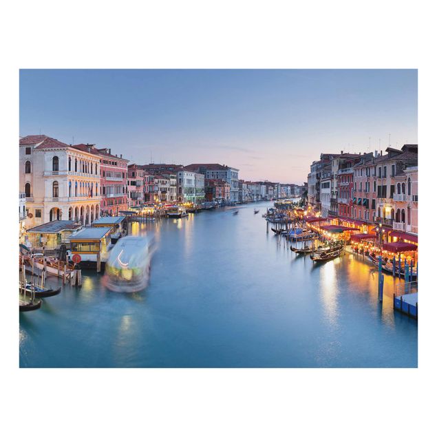 Stampe Sera sul Canal Grande a Venezia
