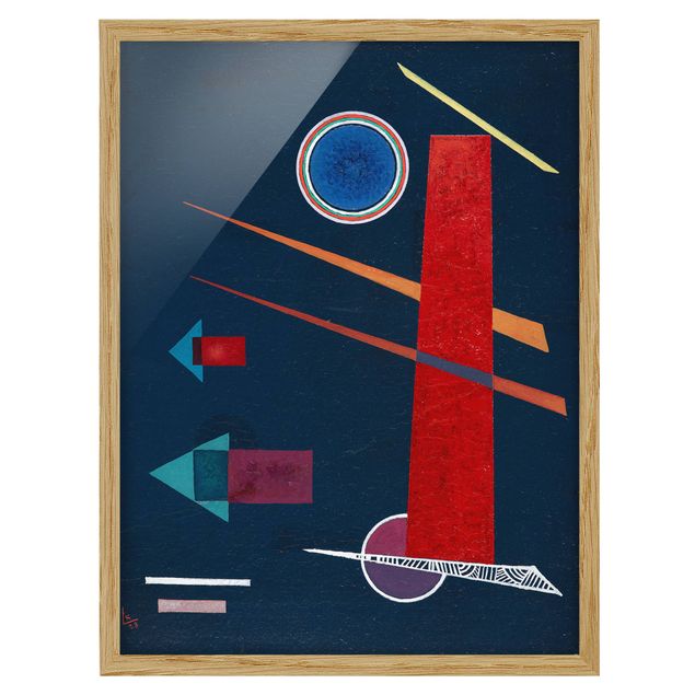 Quadri moderni   Wassily Kandinsky - Rosso potente