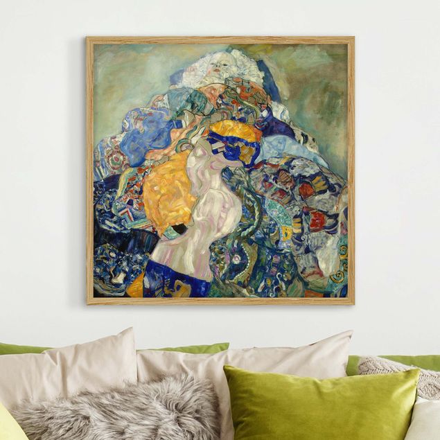 Stile artistico Gustav Klimt - Bambino (culla)