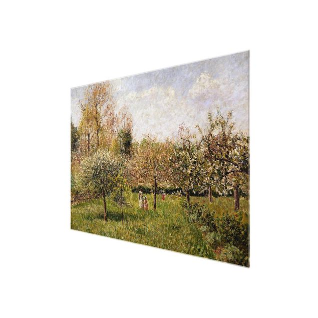 Riproduzioni quadri famosi Camille Pissarro - Primavera a Eragny