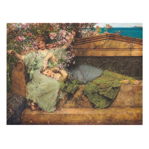 Quadri con fiori Sir Lawrence Alma-Tadema - Il giardino delle rose