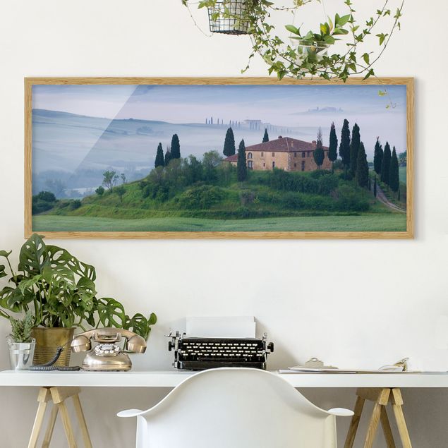 Quadri con paesaggio Alba in Toscana