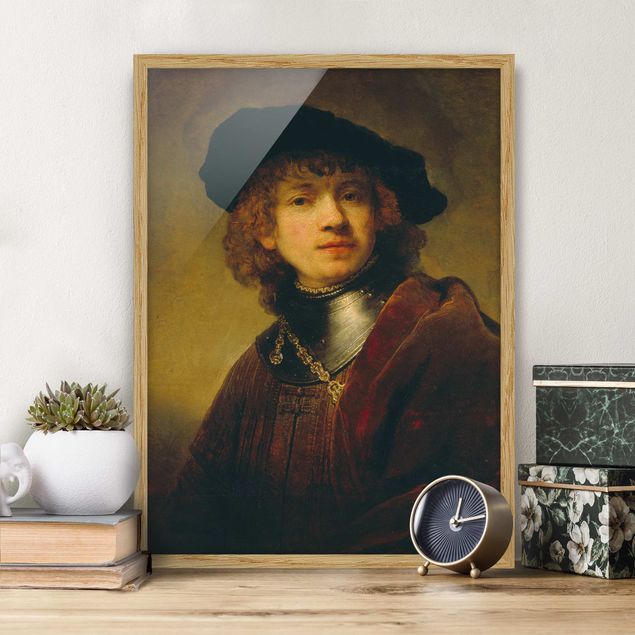 Quadri stile barocco Rembrandt van Rijn - Autoritratto