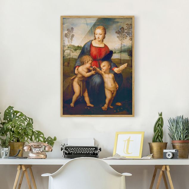 Quadro espressionismo Raffael - Madonna del cardellino