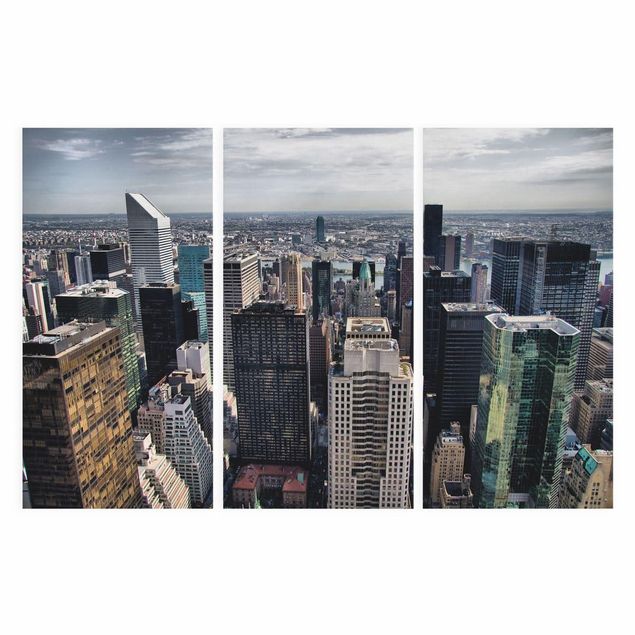 Quadri skyline  Nel bel mezzo di New York