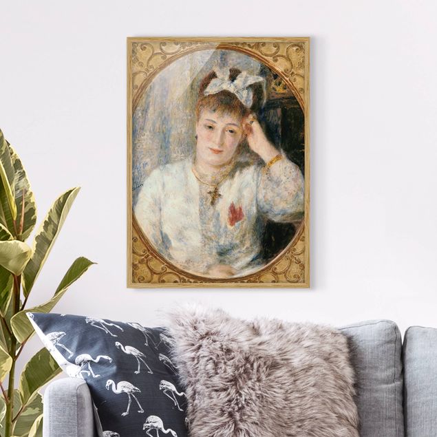 Riproduzioni Auguste Renoir - Ritratto di Marie Murer